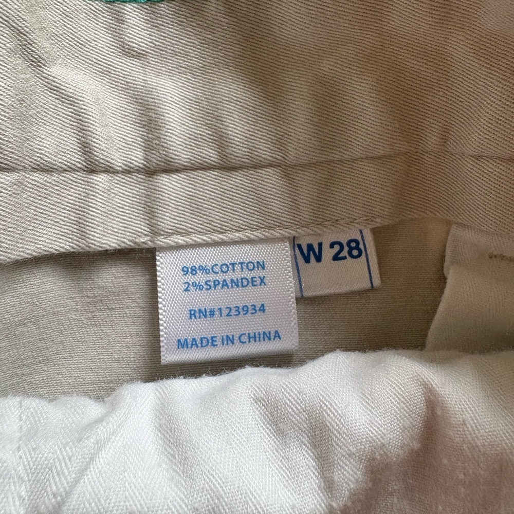 Southern Tide Men's khaki Shorts- size 28- 6.5 inch inseam - Picture 2 of 13